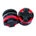 LimbSaver Broadband Dampener for Split Limb Compound Bows, Red, 2-Pack