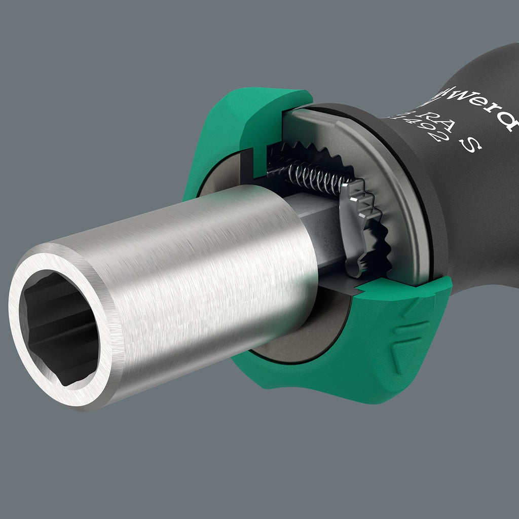 Wera 05051492001 Magnetic Bit-holding Ratcheting Screwdriver Handle