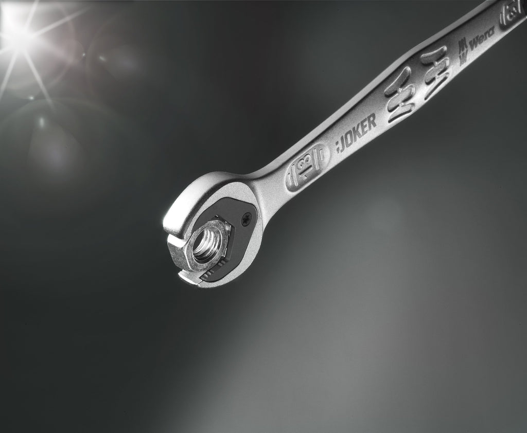 Wera - 5073272001 4013288167323 Ratcheting Combination Wrench Joker 12x170.7mm, Multi