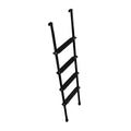 Stromberg Carlson LA-460B 60” Black Bunk Ladder with Hook Retainer and Extrusions