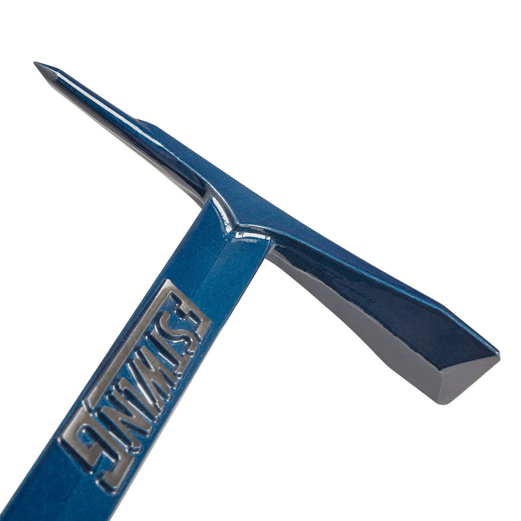 ESTWING Burpee Rock Pick - 17" Geologist Tool with Pointed Tip & Shock Reduction Grip - BP500