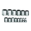 Williams WSS-814RC 14-Piece 8 Point Socket Set