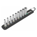 Wera 05004525001 Metric 1/4″ Drive Deep Socket Set (9 Piece)