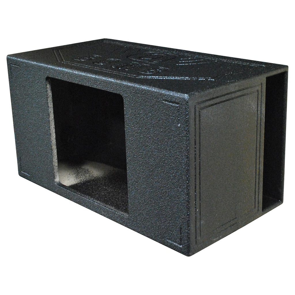 Rockville RQB15SQ Single 15" Side Ported Sub Box Enclosure, Solo Baric L7S/L7R Compatible, Deep Bass, Durable MDF, Black Carpet, for Car Audio Enthusiasts