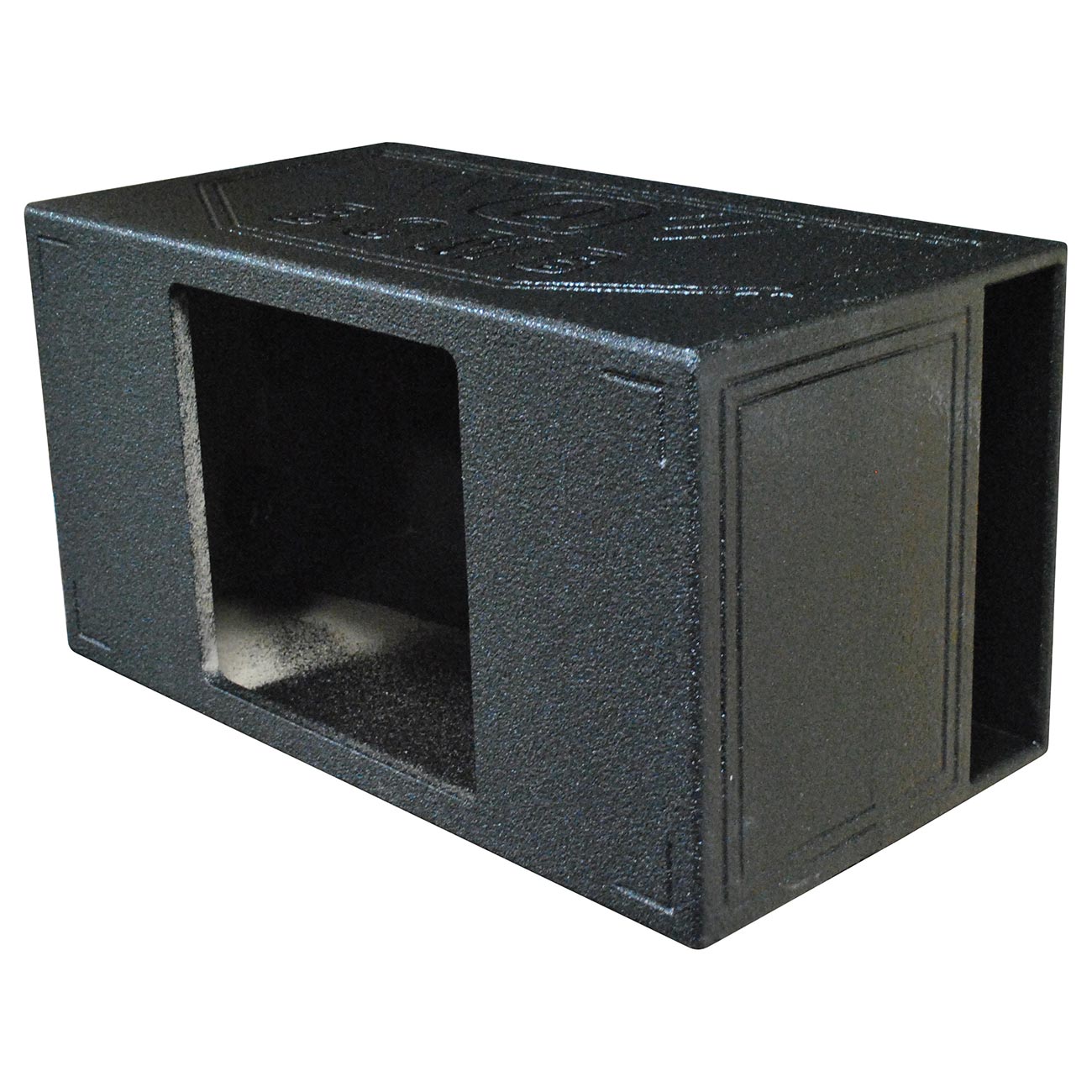 Rockville RQB15SQ Single 15" Side Ported Sub Box Enclosure, Solo Baric L7S/L7R Compatible, Deep Bass, Durable MDF, Black Carpet, for Car Audio Enthusiasts
