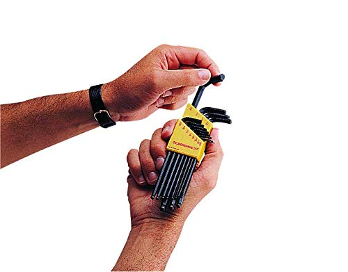 Bondhus 18099 Bondhex Color Coded Case Holds 9 Tools, 1/5mm-10mm (Pack of 10)