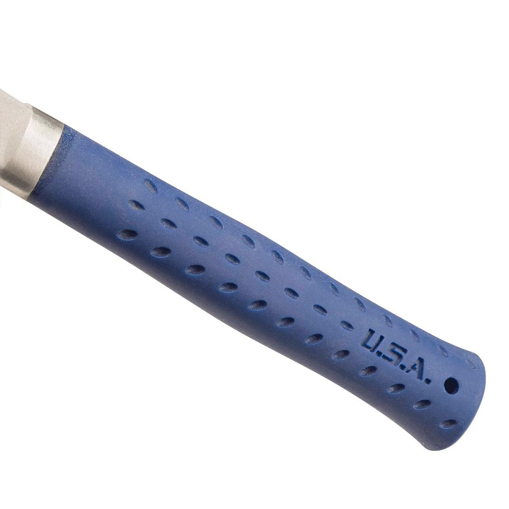 ESTWING AL-PRO Aluminum Framing Hammer - 14 oz Straight Rip Claw with Smooth Face & Shock Reduction Grip - ALBL , Blue