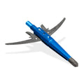 Swhacker #269 Levi Morgan Series 2-Blade Blade Lock Broadhead 2.5" Pack of 3, Blue