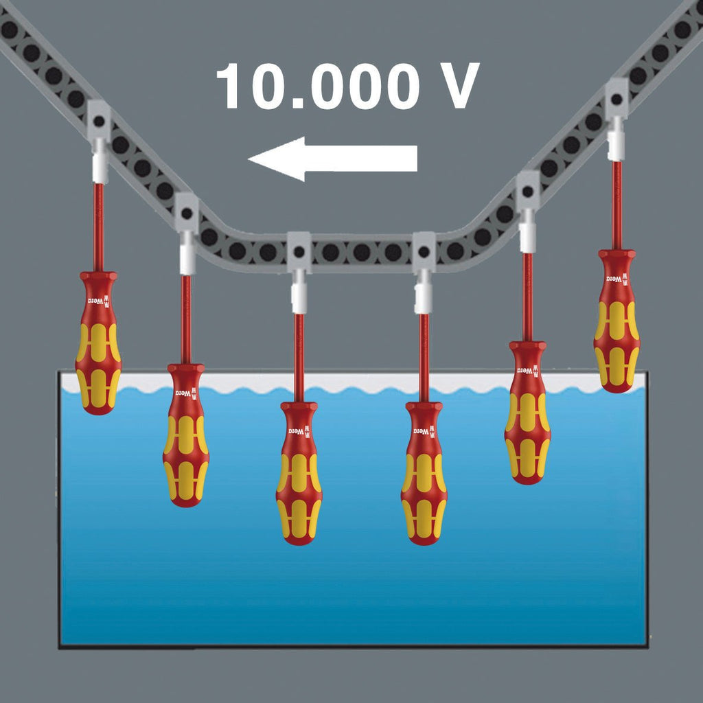 160I 0.4 X 2.5 X 80 MM Hang-TAG VDE-Insulated Screwdriver