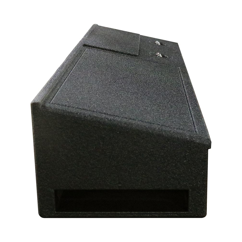 QPower “QBOMB” QBFORDFF09208 Ford F-Series Super Crew ’09-’24 Dual 8″ Empty Woofer Enclosure