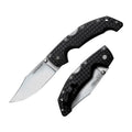 Cold Steel 29AC Voyager Large 4″ Folding Pocket Knife – AUS-10A Clip Point Blade, Tri-Ad Lock, Black Griv-Ex Handle