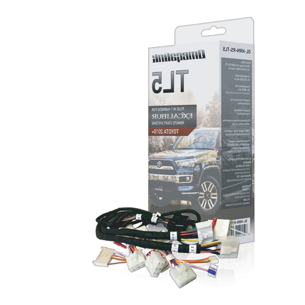 OmegaLink OLHRNRSTL5 T-Harness Plug-and-Play Remote Start Wiring Kit for Select 2010–2023 Toyota & Scion Vehicles