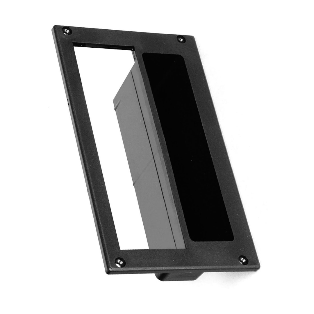 American International FMK504P Dash Installation Kit for 1987–1993 Ford Mustang – Single DIN w/ Pocket (Satin Black)