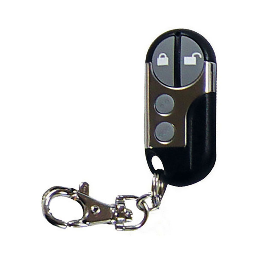 K-9 449-01 1-Way Replacement Remote Transmitter – 4-Button Keyless Alarm Remote for K-9 / Omega Alarm Systems