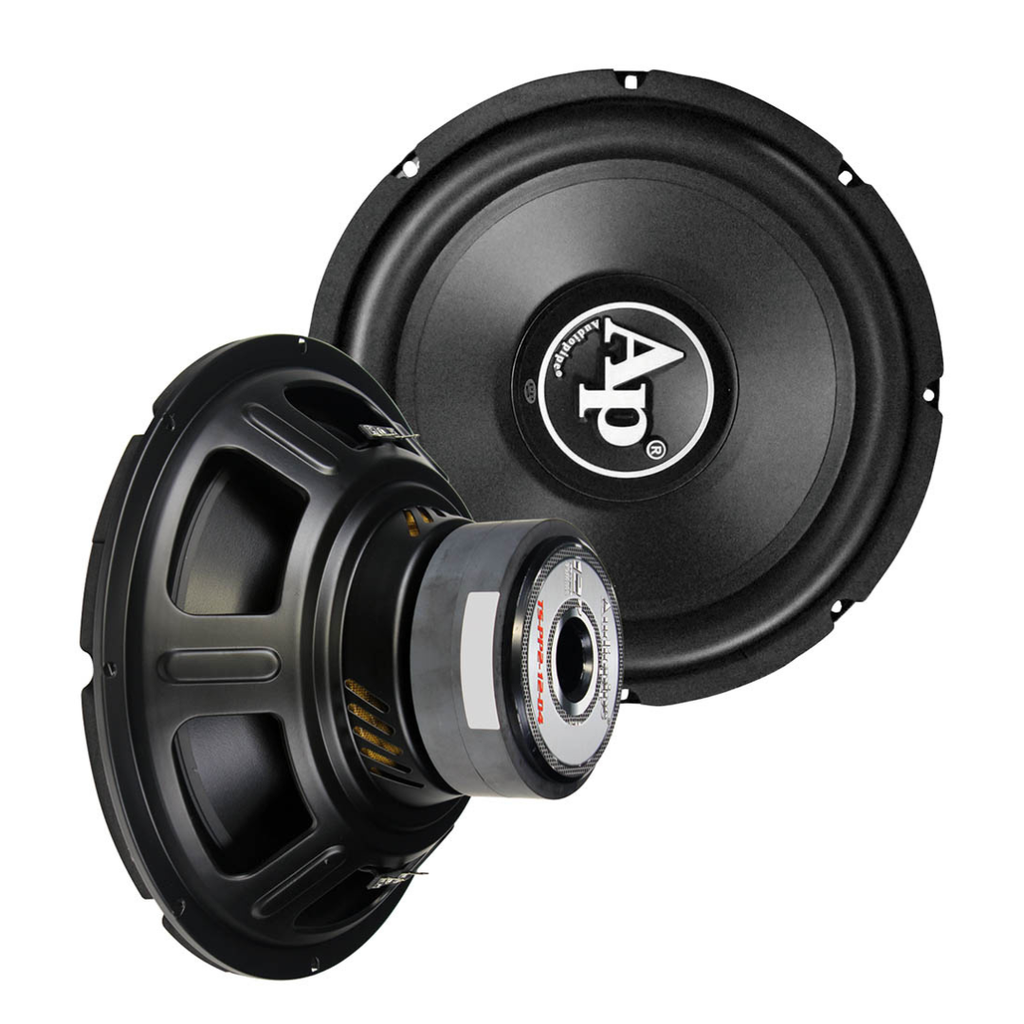Audiopipe 12” Car Subwoofer (TS-PP2-12-D4), Dual 4 ohms, 1000W Max, Sold Individually