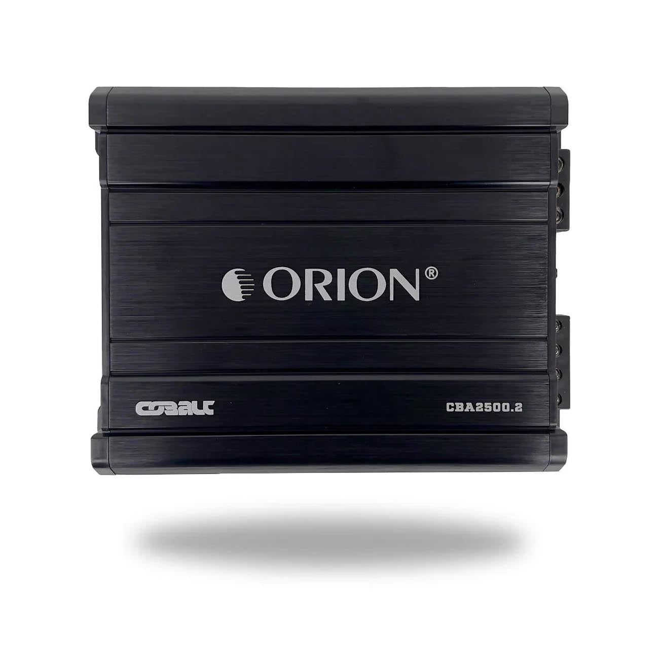 Orion Cobalt Series CBA2500.2 High Efficiency 2-Channel Class A/B Amplifier for Car Audio Stereo - 2500W High Output, 2/4 Ohm Stable, Adjustable Low/High Pass, Bass Boost, MOSFET Power Supply.