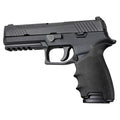 Hogue HandAll Beavertail Rubber Grip Sleeve for SIG SAUER P320 Full Size 9/40, Black - 17600