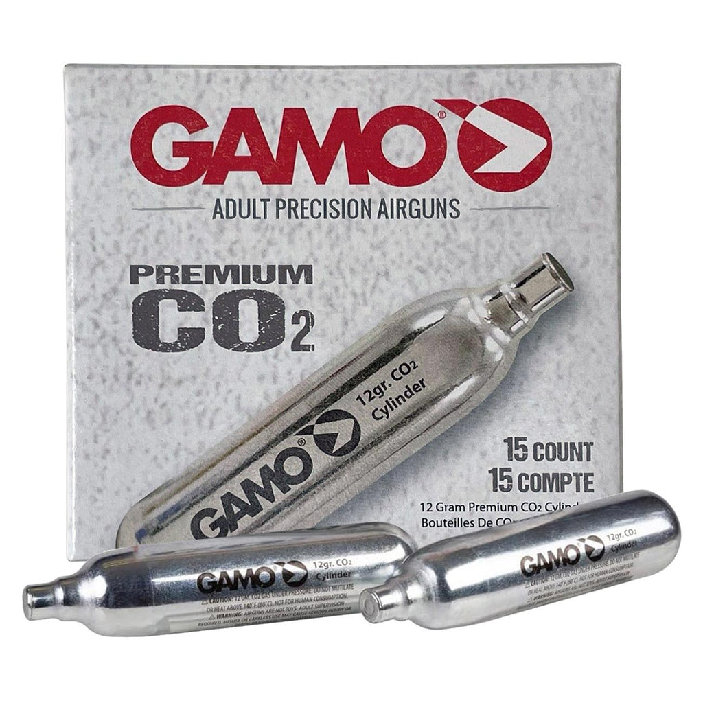 Gamo 62124701554 Air Gun CO2 Cartridges, 15-Pack