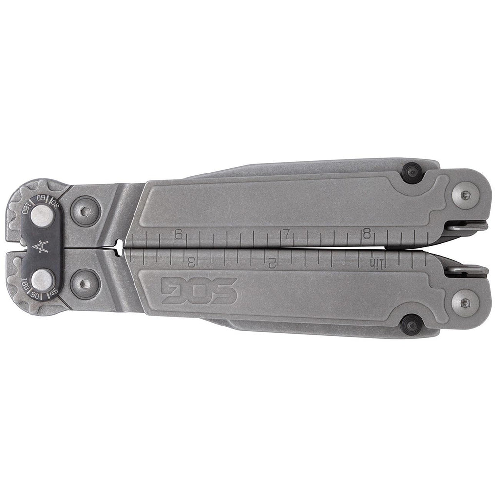 SOG PowerAccess Assist Full-Sized Well-Rounded Daily Use Multi-Tool One-Handed Assisted Opening 21 Tools