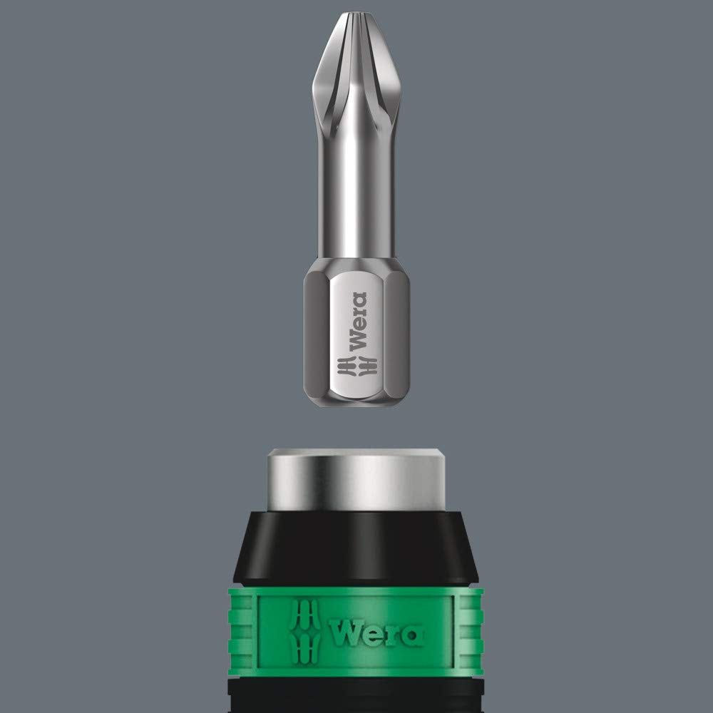 Wera 05074700001 Kraftform 7440 Hexagon Torque Screwdriver, 1/4" Head, 0.3-1.2 Nm Variable Torque Adjustment Range