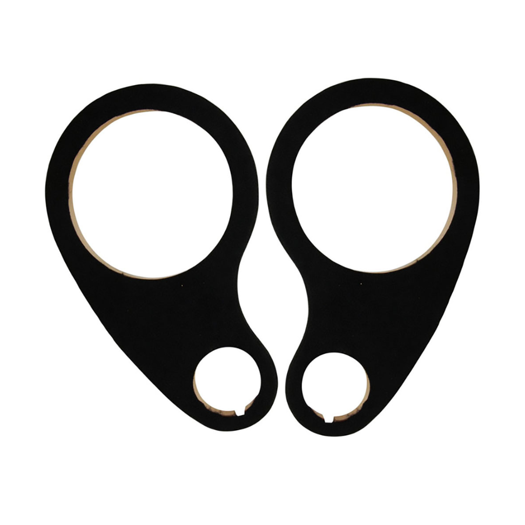 Installation Solution RING8CTW 8″ Speaker & 2-7/8″ Tweeter Carpeted Spacer Rings – 3/4″ MDF Extension (Pair) Car Audio Speaker Mount Adapters