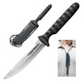 Cold Steel Super Edge Neck Knife 4″ Fixed Blade AUS-8A Stainless w/ Secure-Ex Sheath – 53NHS