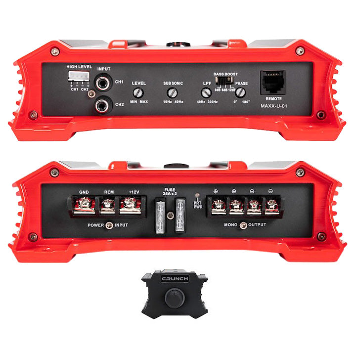 Crunch Ground Pounder GP-1500.1 1500 Watt Monoblock Amplifier