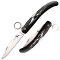 Cold Steel Kudu 4.25" 5Cr15MoV Steel Clip Point Razor-Sharp Blade 5.75" Zy-Ex Handle Everyday Carry Folding Knife w/Ring Lock