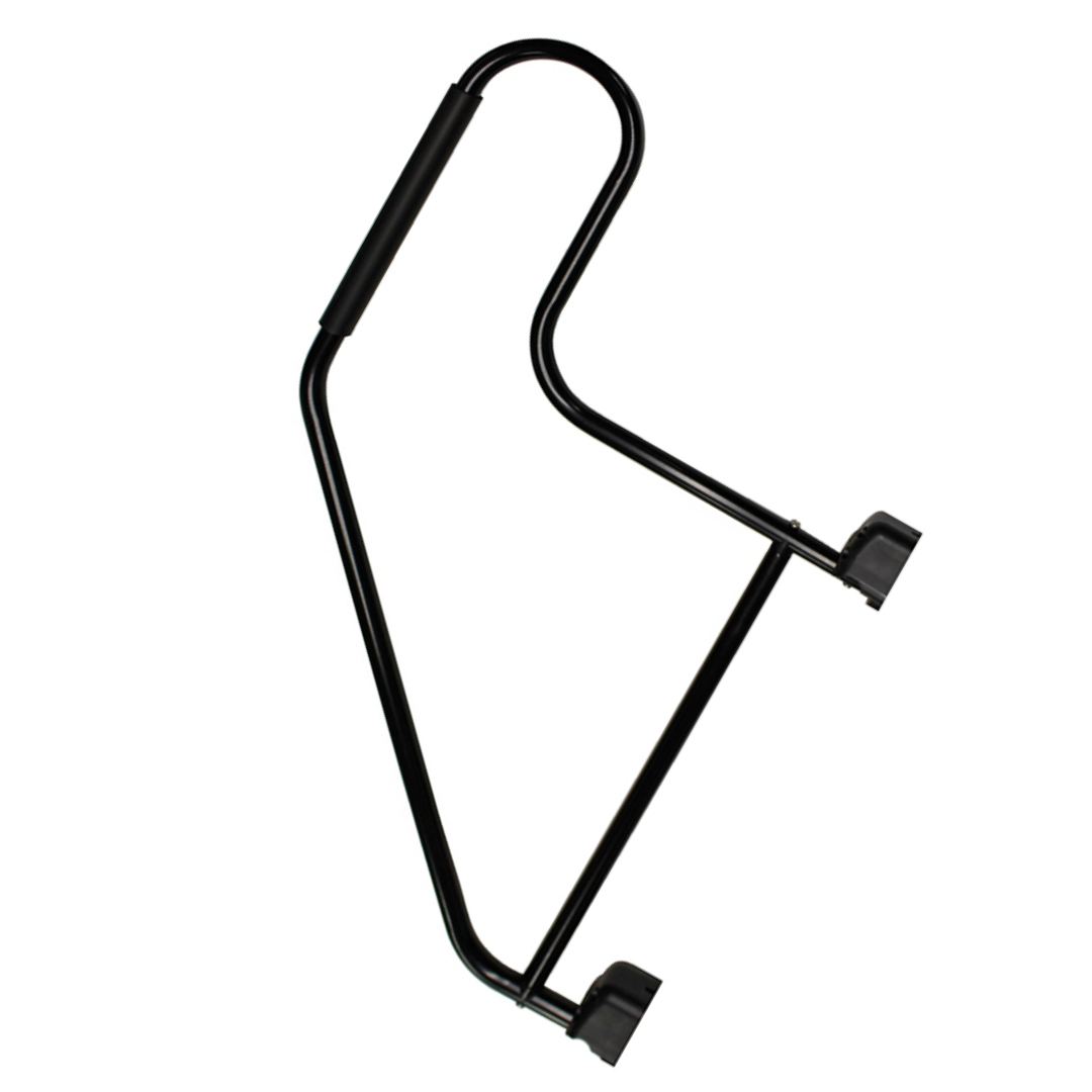 Stromberg Carlson AM-533 Lend-A-Hand Extended Assist Rail - RV Handrail, RV Handle Grab Bar by Door, Camper Hand Rail, RV Step Handrail, Trailer Door Handle, Grab Handle, 37" Overall Drop, Black