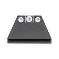 Night Fision Suppressor Height Night Sight Set Designed for Glосk 17/19/34, White Front Right, White Rear Rings