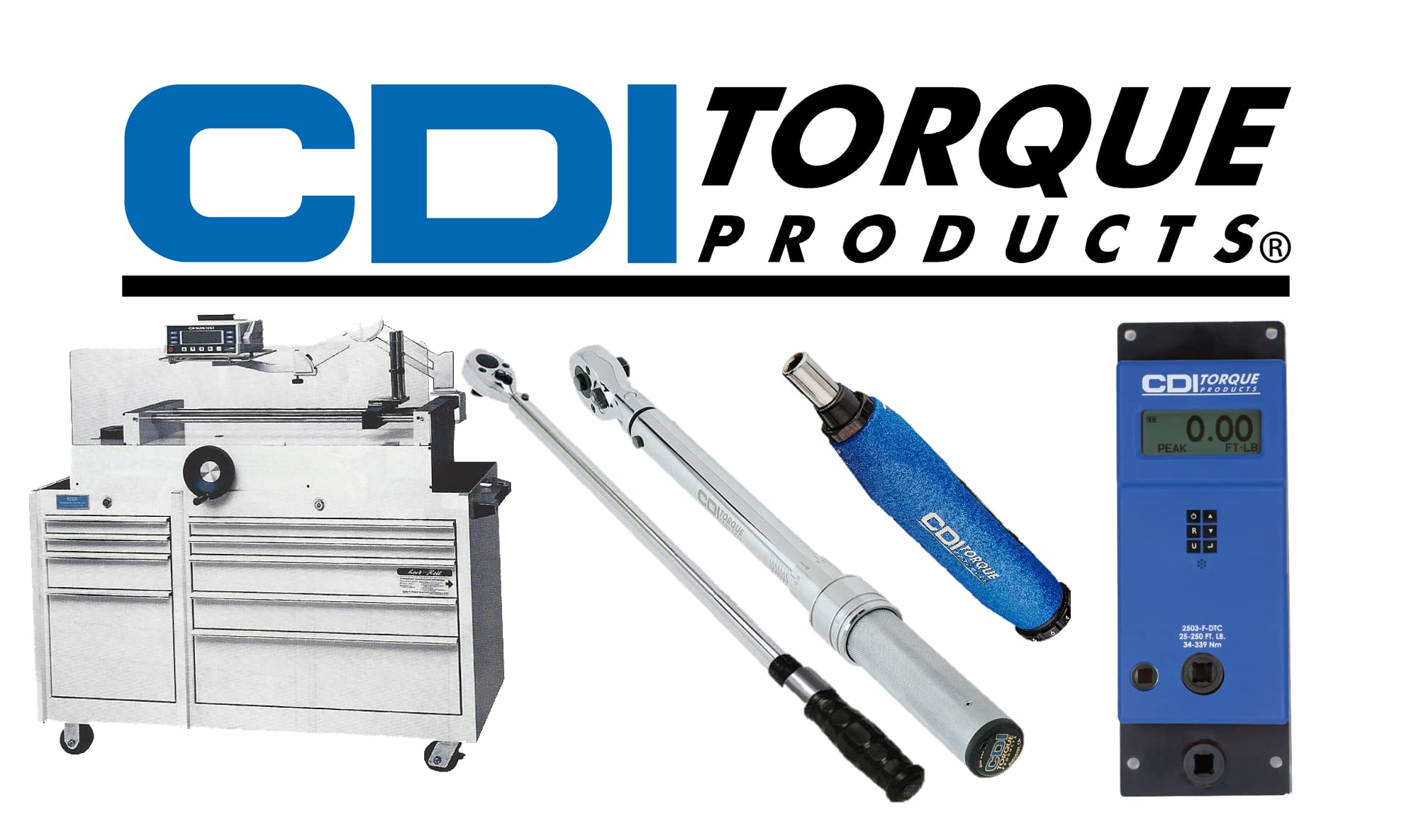 CDI 3/8 Inch Drive Adjustable Click Torque Wrench, Range 30-250 In Lbs / 4-27.7 Nm (2502MRMH)