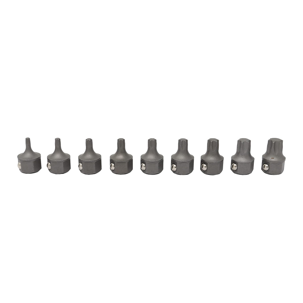 CTA Tools 5058 9 Pc. Stubby Star Bit Set