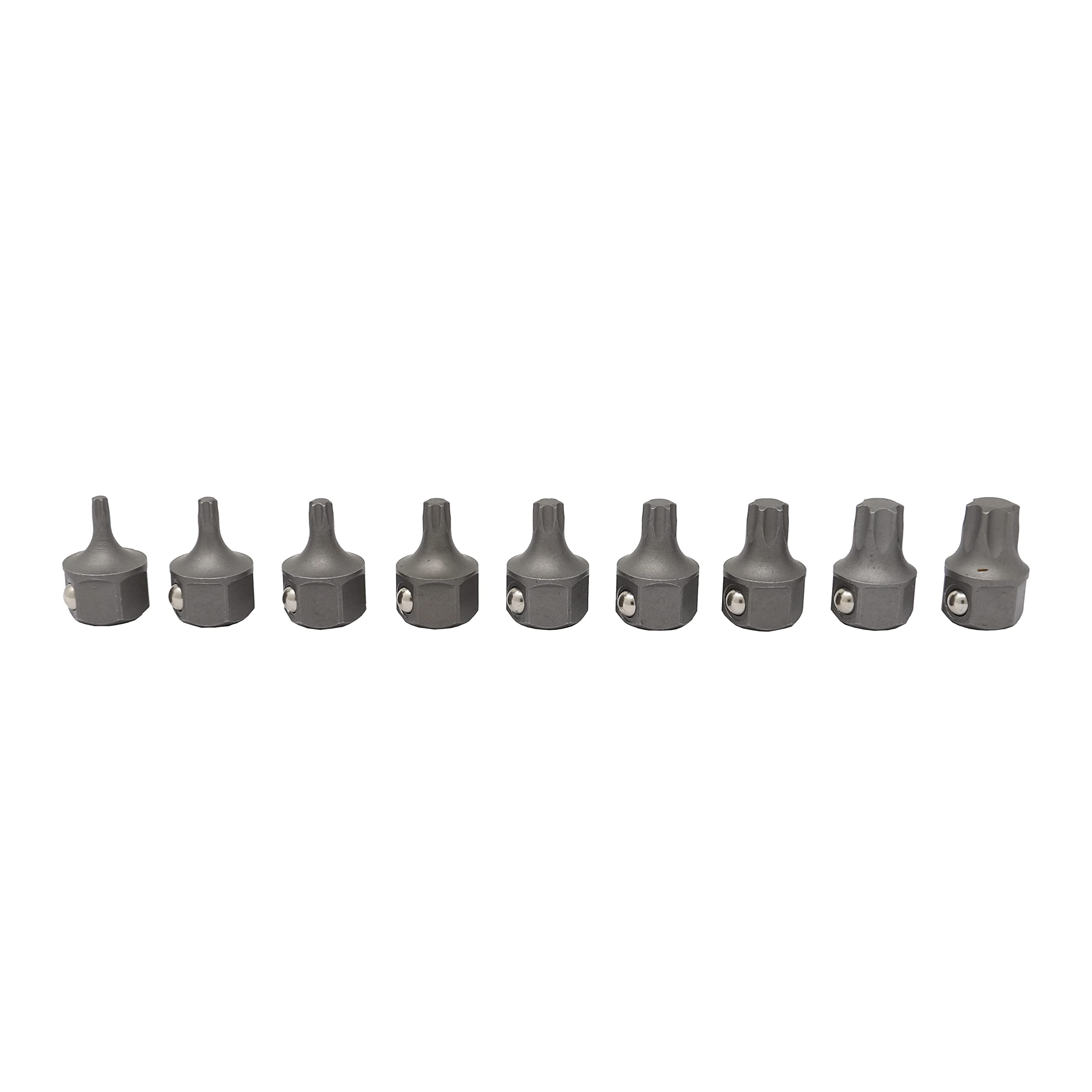 CTA Tools 5058 9 Pc. Stubby Star Bit Set