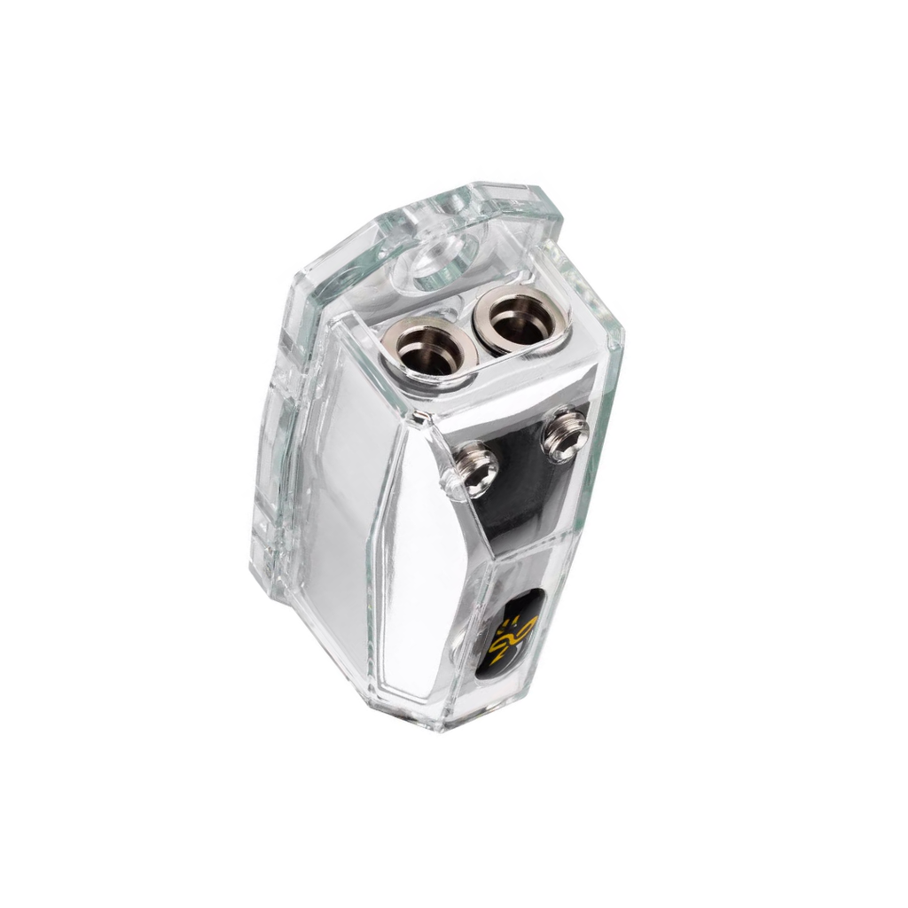 Stinger SHD20 HPM Series Power or Ground Distribution Block with Satin Chrome Finish