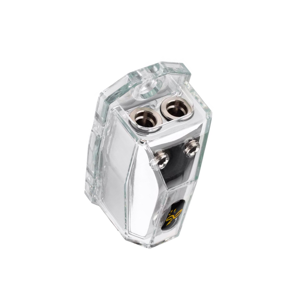 Stinger SHD20 HPM Series Power or Ground Distribution Block with Satin Chrome Finish