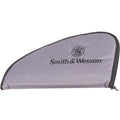 Smith & Wesson M&P Defender Handgun Case with Ballistic Fabric Construction and External Pockets for Shooting, Range, Storage and Transport,Grey