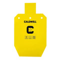 Caldwell High Caliber AR500 Steel Targets 66% IPSC 3/8 Inch Thickness, Rifle Rated for Precision Shooting and Target Practice with Hanging Options (Sold Separately)