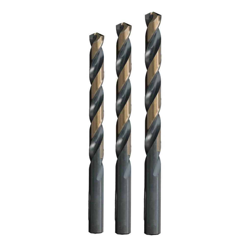 Drill America - KFD29J-PC 29 Piece Heavy Duty High Speed Steel Drill Bit Set with Black and Gold Finish in Round Case (1/16" - 1/2" x 64ths), KFD Series.