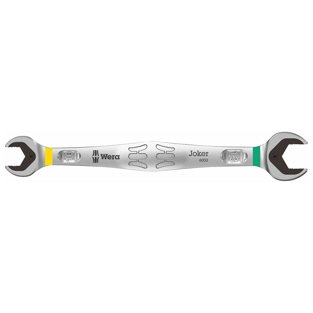 Wera - 5003760001 4013288173010 Double Open-Ended Wrench Joker 10x13x167mm, MULTI