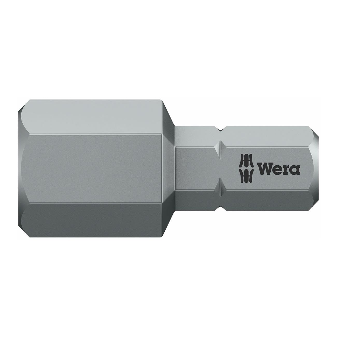 Wera Series 1 840/1 Z Sheet Metal Bit, Hexagon 10mm Head x 1/4" Drive