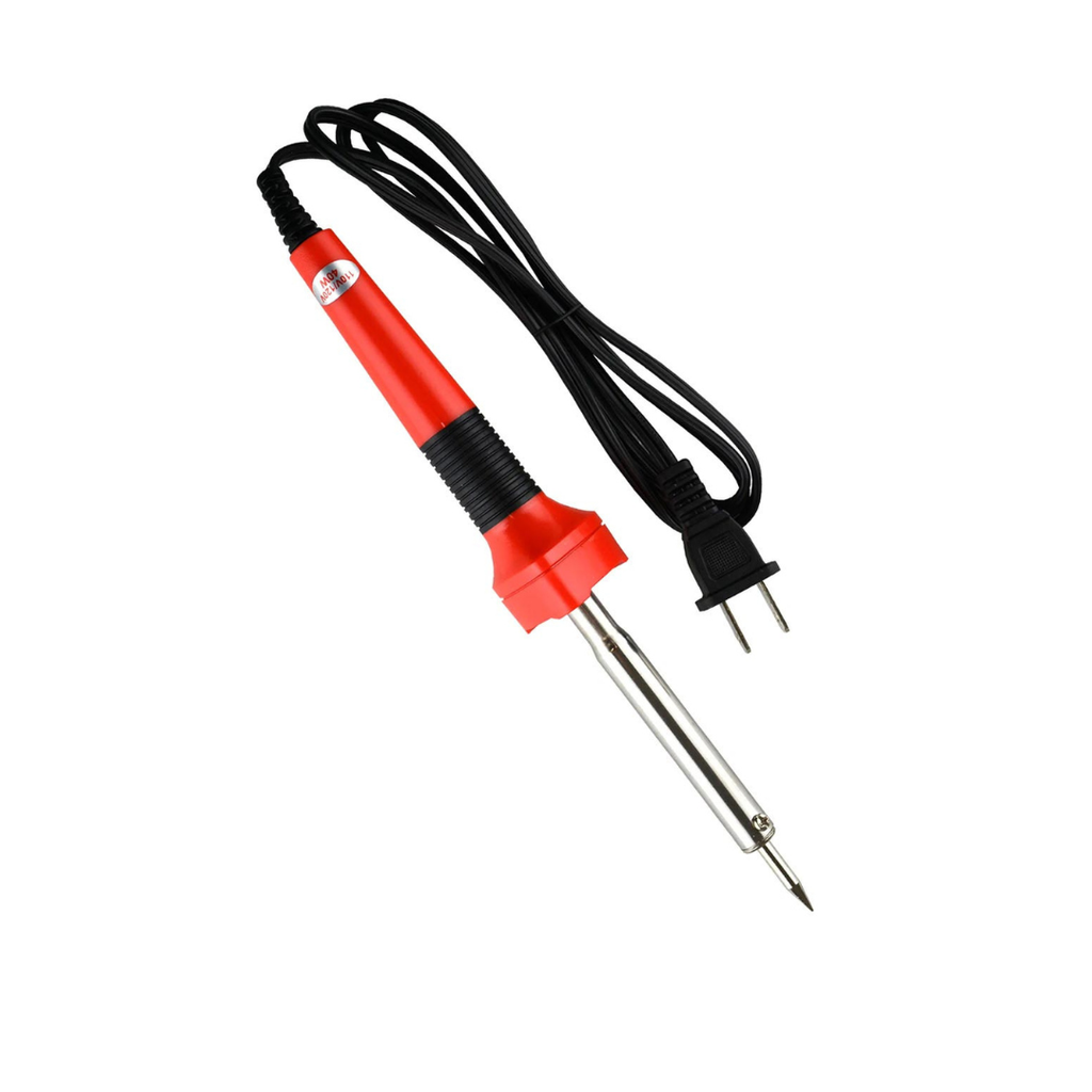 40-Watt LED Soldering Iron with Fine Tip Pencil-Style Welding Tool Includes Stand