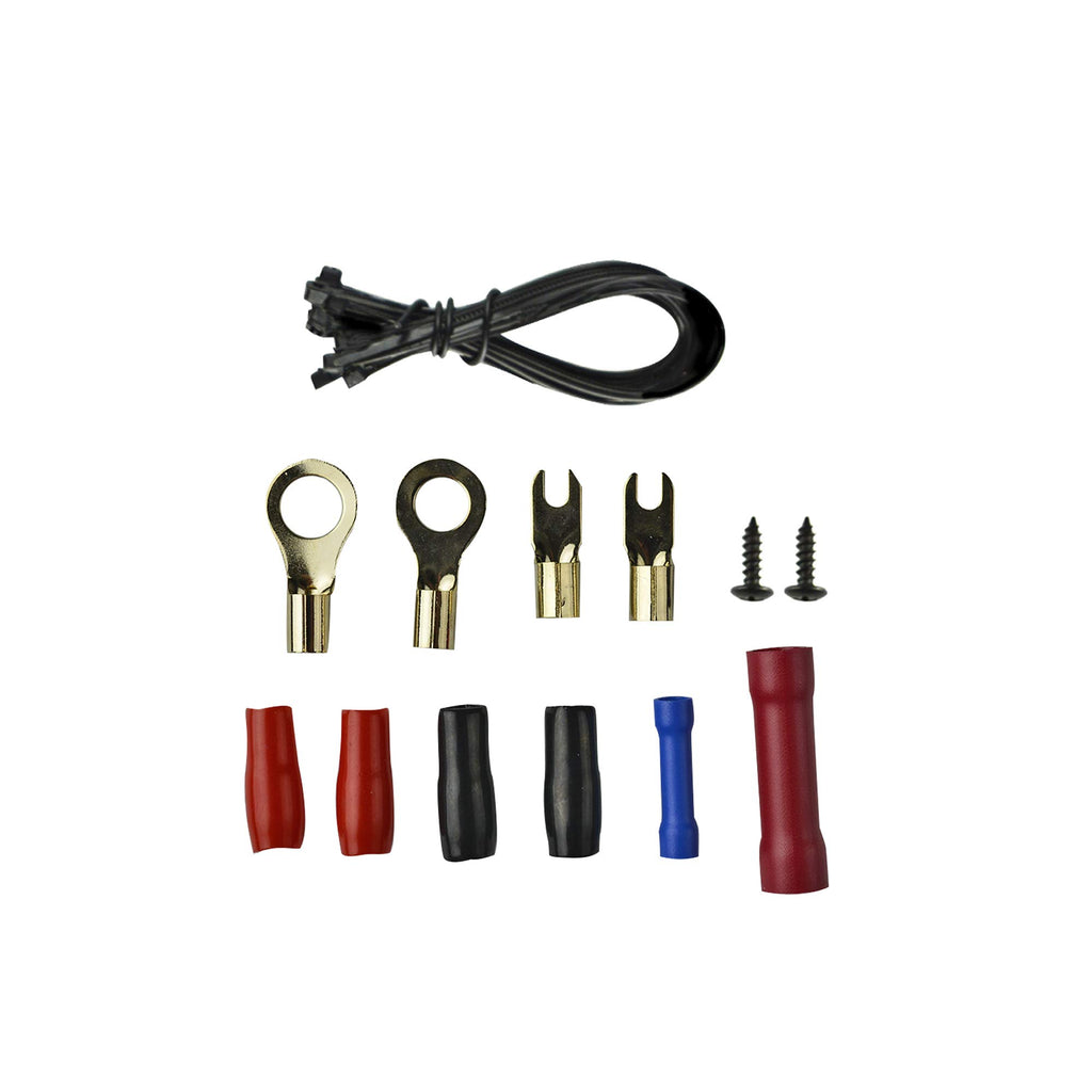 Audiopipe PK1500SX 8‑Gauge Amplifier Wiring Kit – Complete 1500W Car Audio Power & Signal Installation Kit
