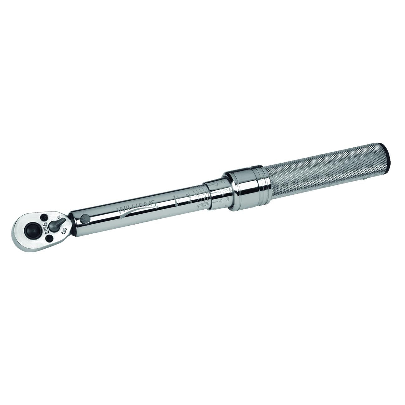 CDI 1501MRMH Dual Scale Micrometer Adjustable Click Style Torque Wrench with Metal Handle - 1/4-Inch Drive - 20 to 150 in. lbs. Torque Range