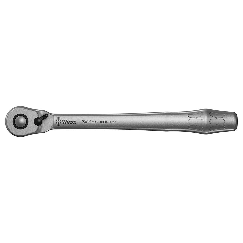 Wera - 4013288174062 05004064001 8004 C Zyklop Full Metal Ratchet with Switch Lever, 1/2" Drive