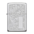Zippo Venetian High Polish Chrome Pocket Lighter