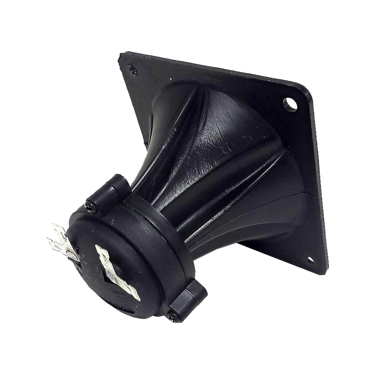 Nippon NTX1004PZ 3.25" Square Flush Mount Piezo Super Horn Tweeter – 4–8 Ohm, Black