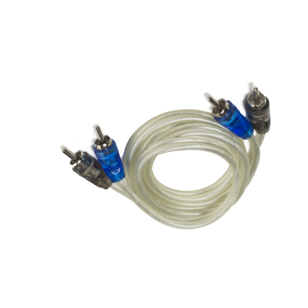 Stinger SSPRCA9 9‑Foot Premium RCA Cable – Car Audio Stereo Interconnect, Dual Shielded, High-Fidelity Signal Transmission