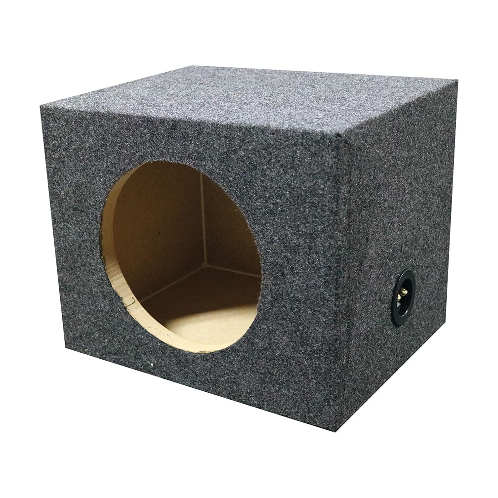 QPower QSMPSQ10E Single 10″ Heavy Duty Sealed Empty Woofer Box