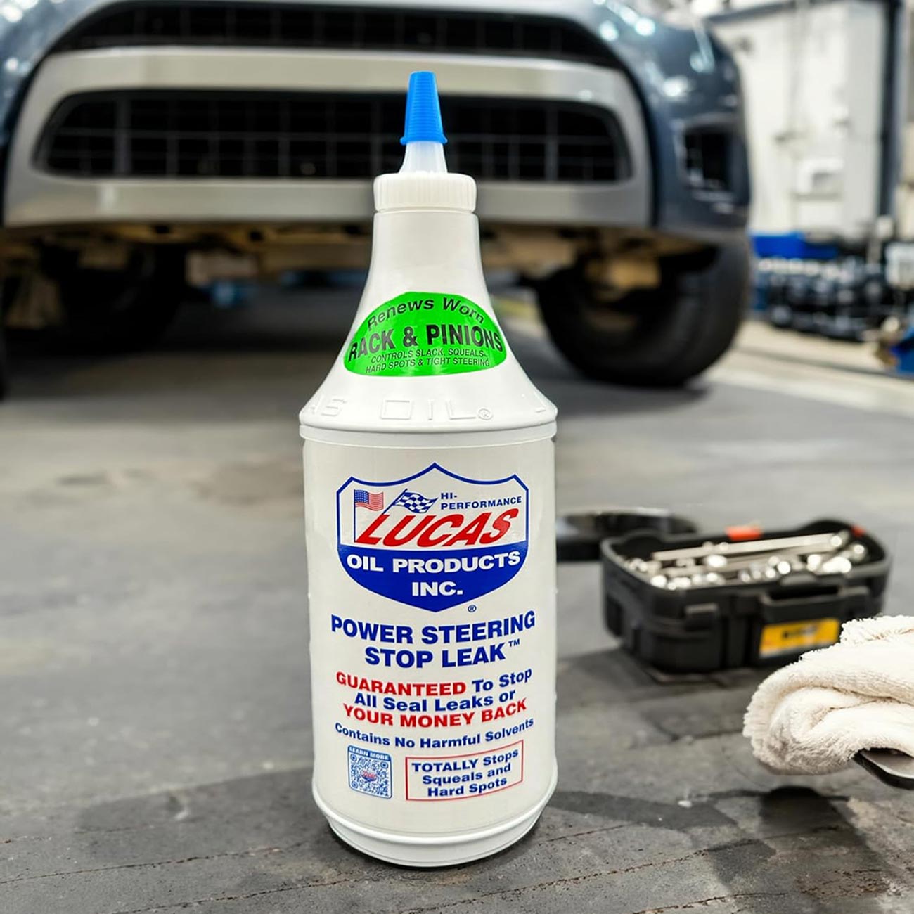 Lucas Oil Power Steering Stop Leak Power Steering Stop Leak 12 oz.