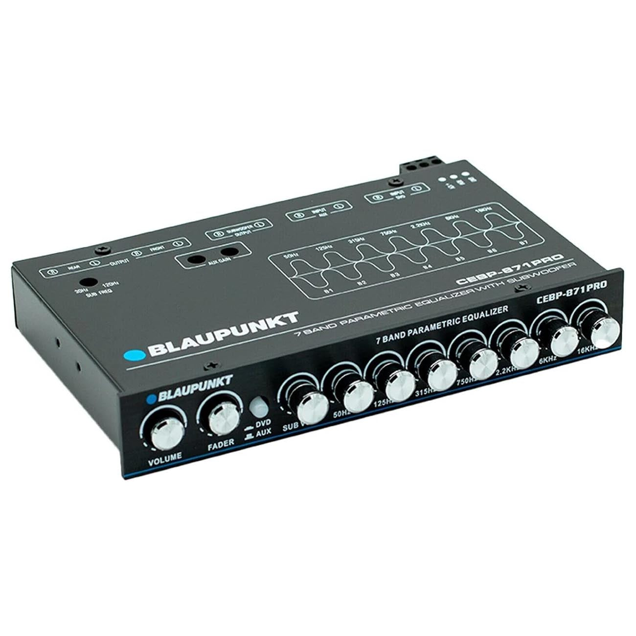 BLAUPUNKT CEBP-871PRO 7 Band Compact Equalizer Maximum Output Voltage 7V RMS